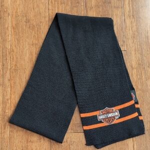 Harley-Davidson Black and Orange Scarf
